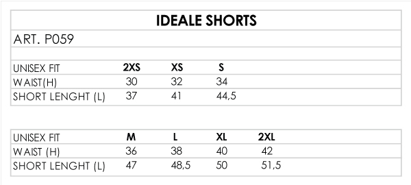 shorts Football - IDEALE SHORTS - Primato Sport Italia